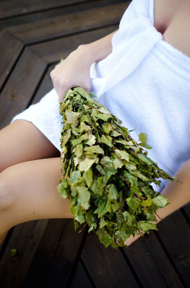 Saunavihta Emendo koivu-eukalyptus 50 cm