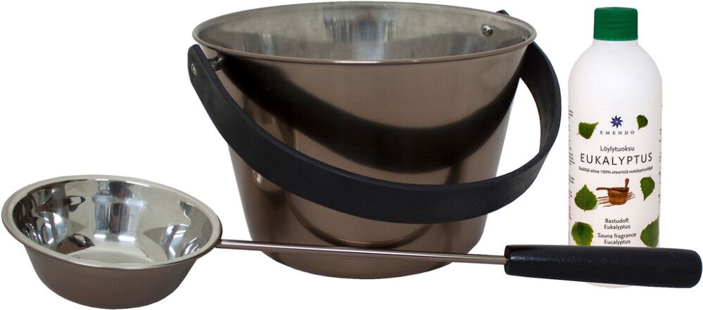 Saunasetti Teräs Emendo 3-osainen