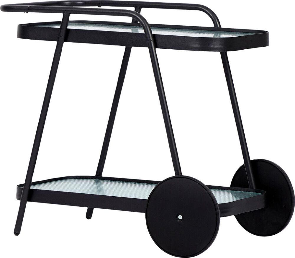 Tarjoiluvaunu Sean musta