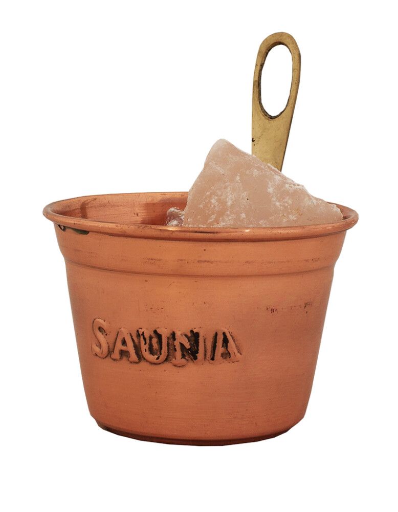 Saunasuolakuppi Emendo Kupari Ø8 x 7 cm