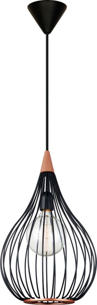 Riippuvalaisin Halotech Drops Musta 30 cm