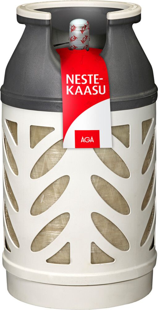 Nestekaasu AGA Komposiittipullo 10 kg Kuori