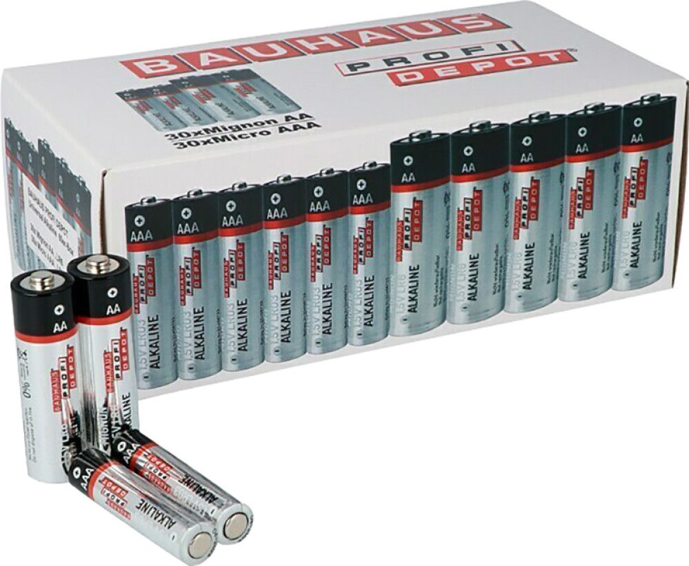 Alkaaliparistot Profi Depot