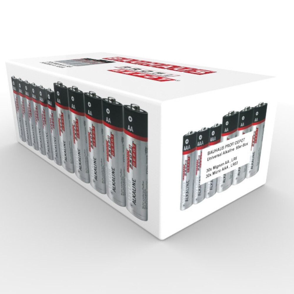 Alkaaliparistot Profi Depot