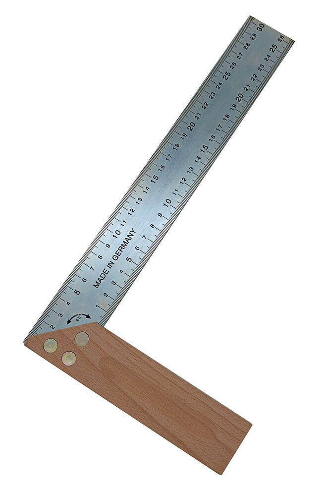 Suorakulma Heka 300 mm pyökki