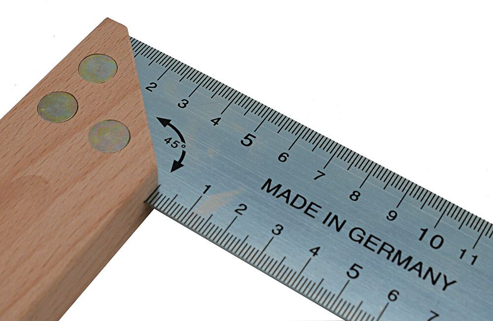 Suorakulma Heka 300 mm pyökki