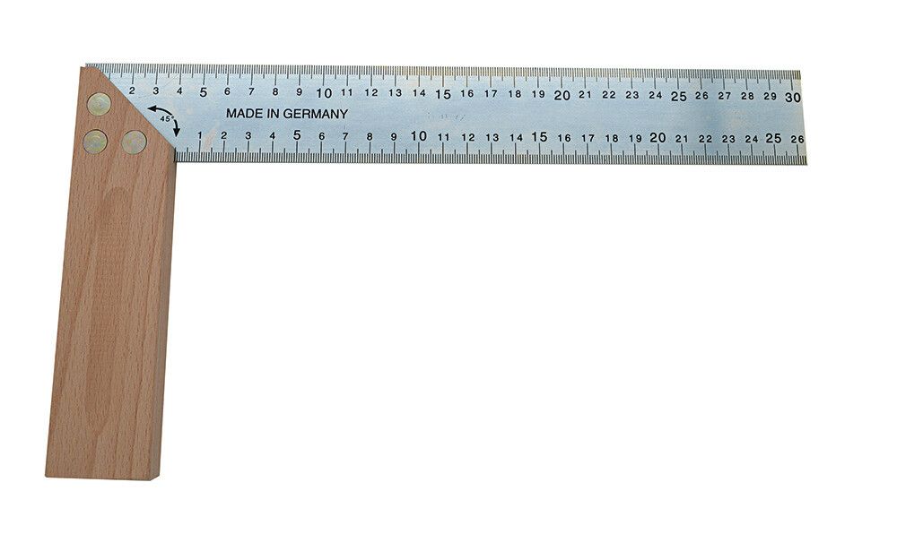 Suorakulma Heka 300 mm pyökki