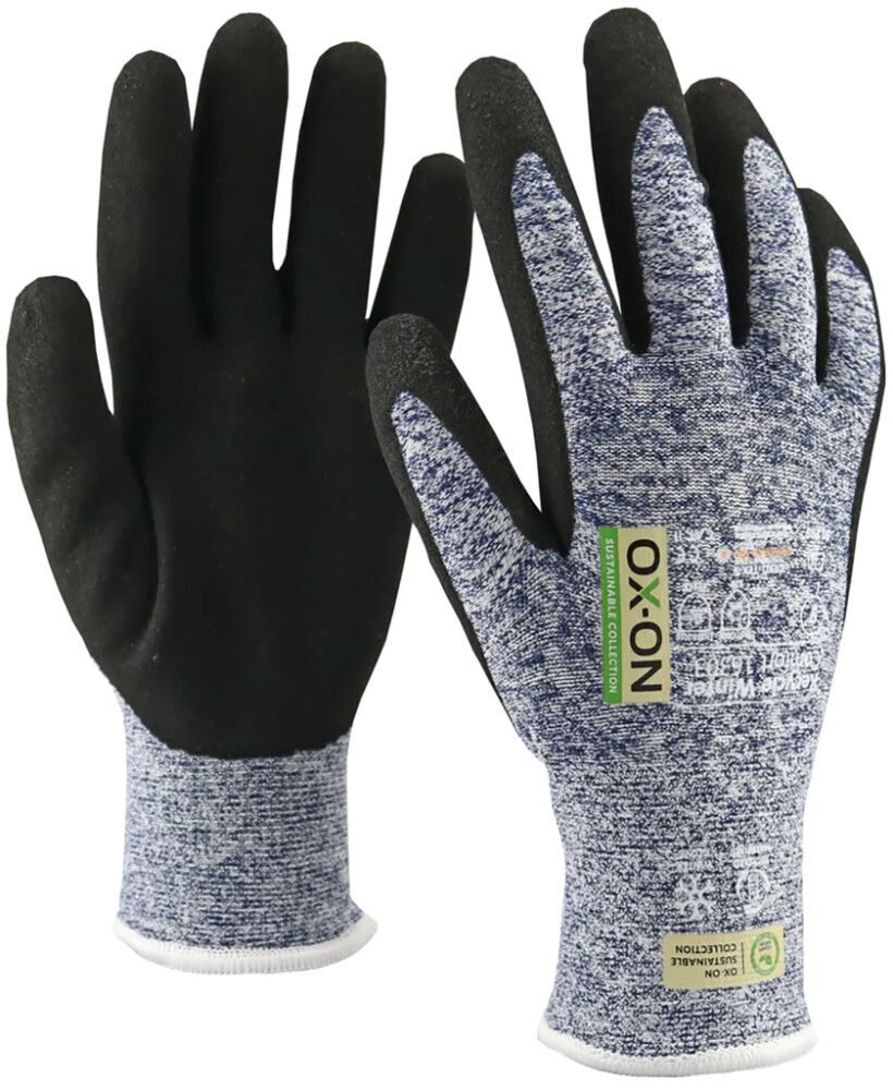 Työkäsine OX-ON Recycle Winter Comfort 16303 harmaa