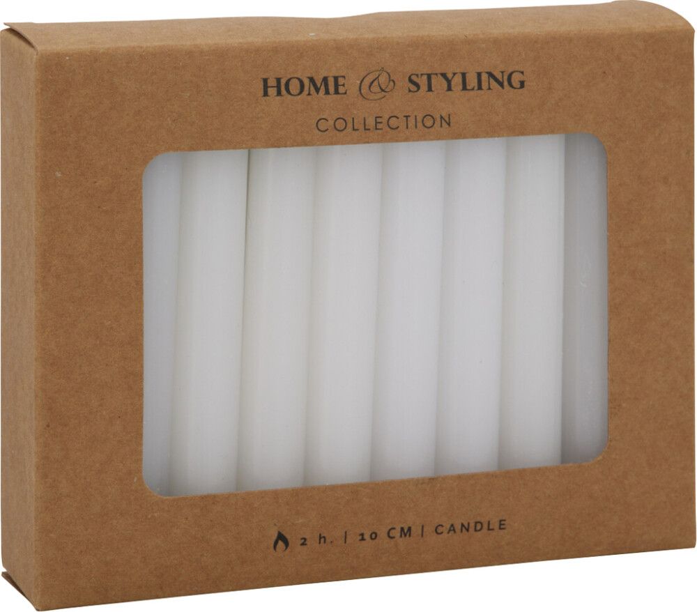 Joulukuusenkynttilät 20 kpl luonnonvalkoinen