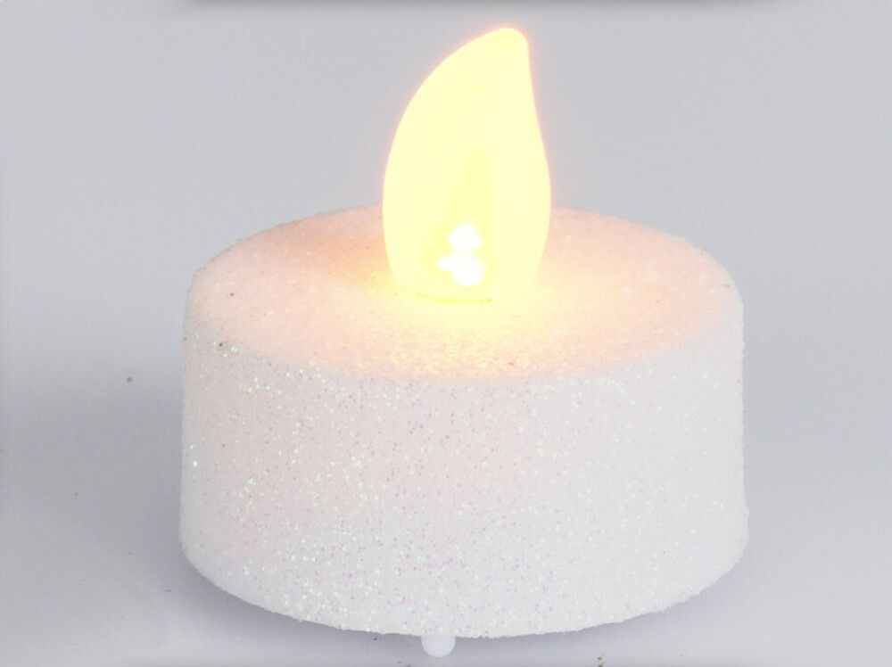 LED-kynttilä 6 kpl valkoinen