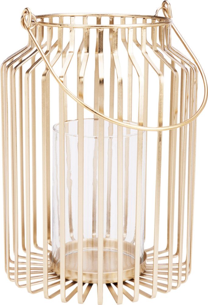 Lyhty 20 x 29 cm kultainen