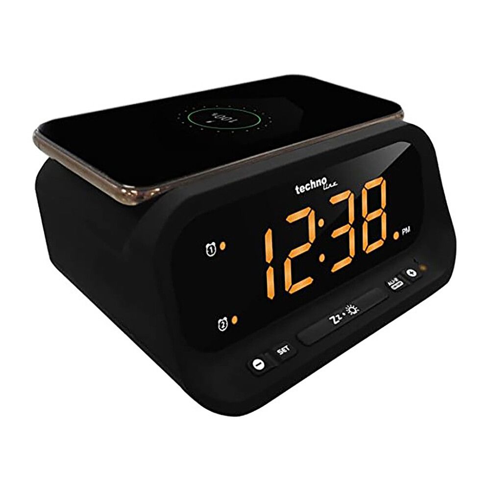 Digitaalinen kelloradio Technoline WT 477 musta 15,8 x 7,5 cm