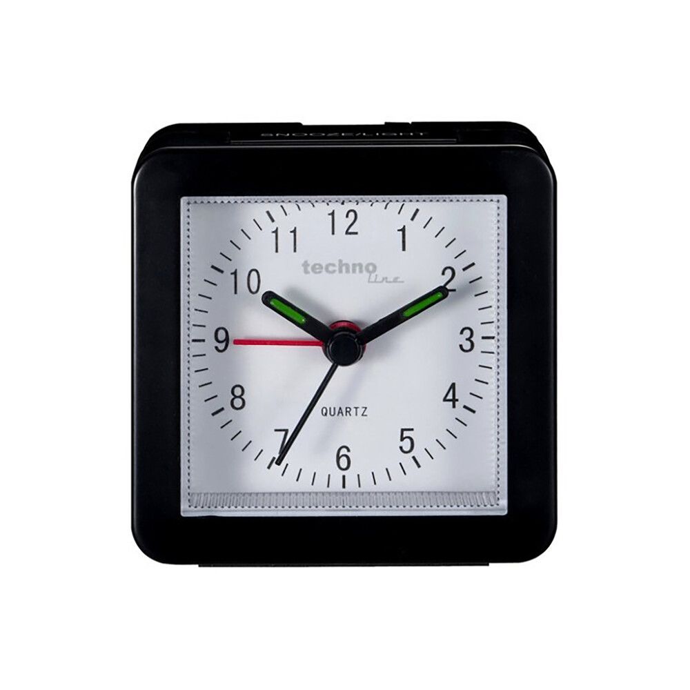 Herätyskello Technoline SC 2 musta 6,9 x 6,9 cm