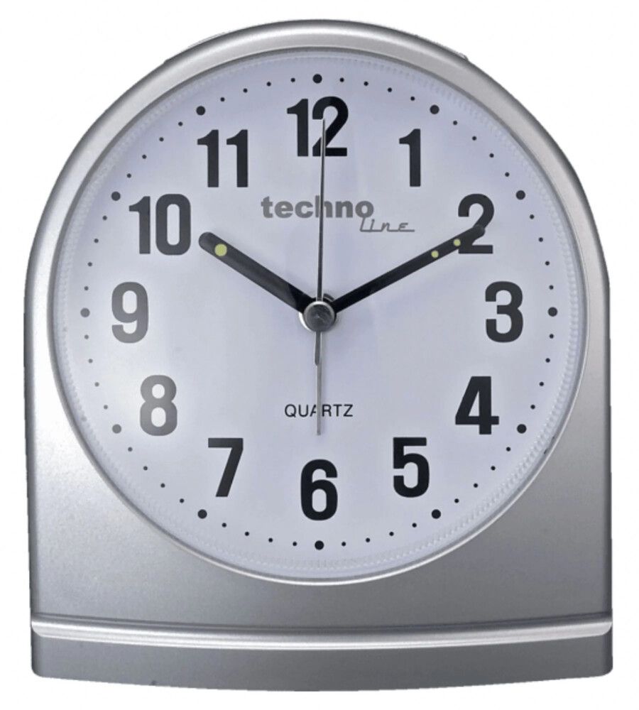 Herätyskello Technoline Modell SL hopea 9,5 x 11 cm