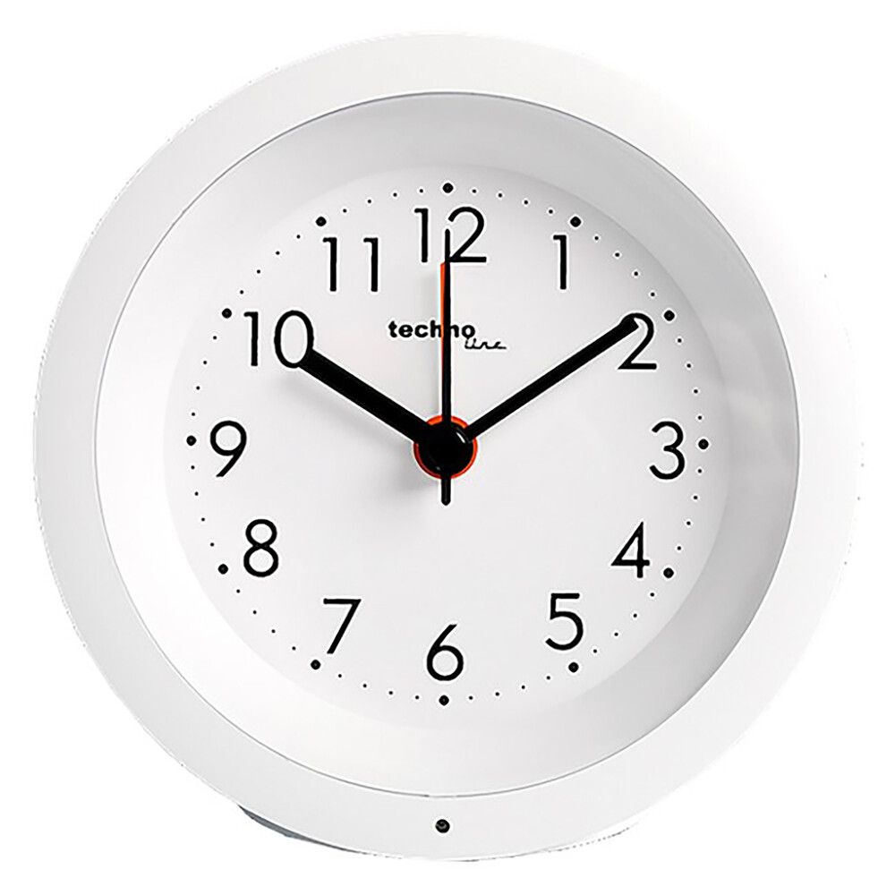 Herätyskello Technoline Modell X valkoinen Ø 11,3 cm