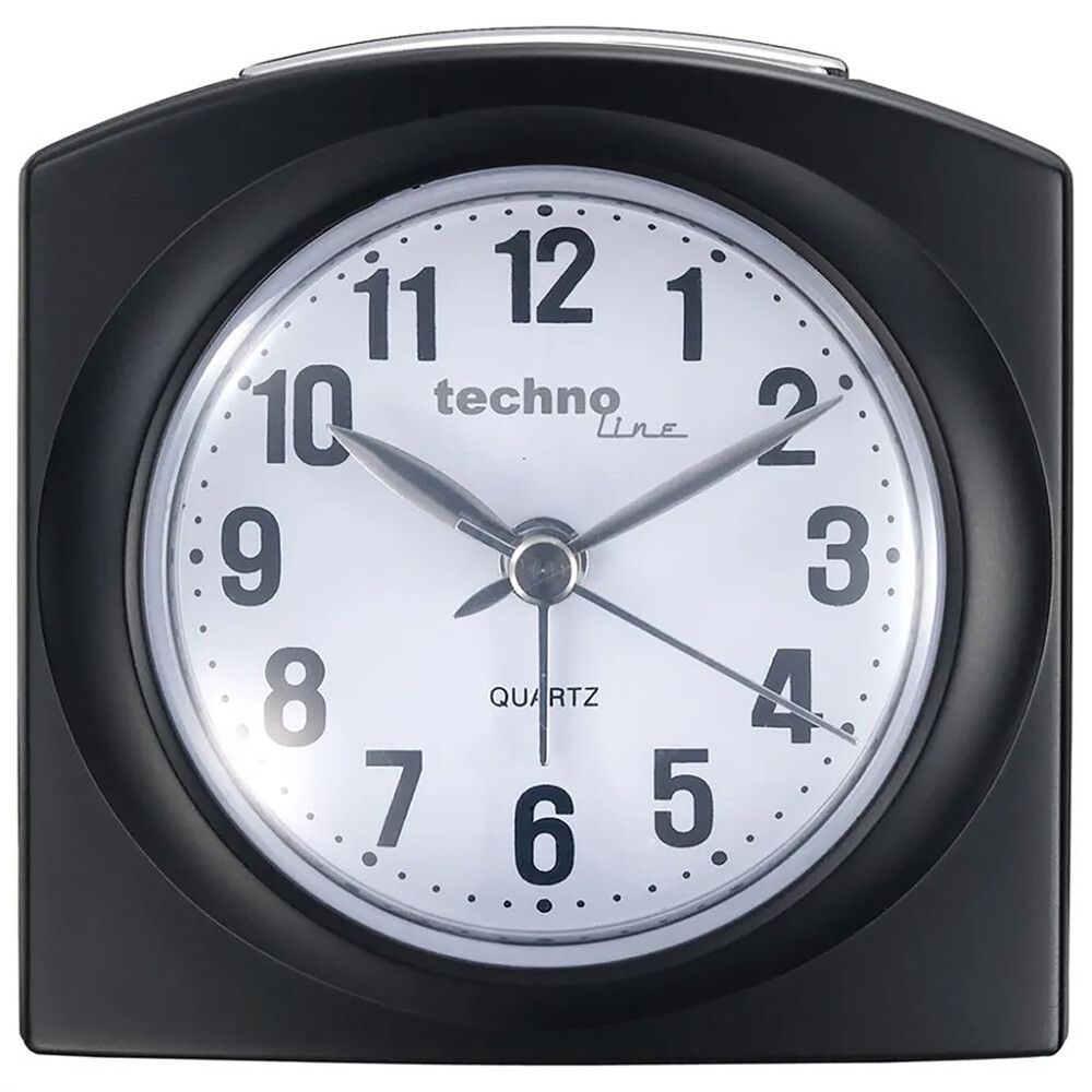 Herätyskello Technoline Modell L 2 hopea 8,1 x 8,1 cm