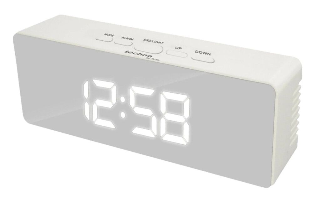 Digitaalinen kelloradio Technoline WT 475 valkoinen 14 x 5,3 cm