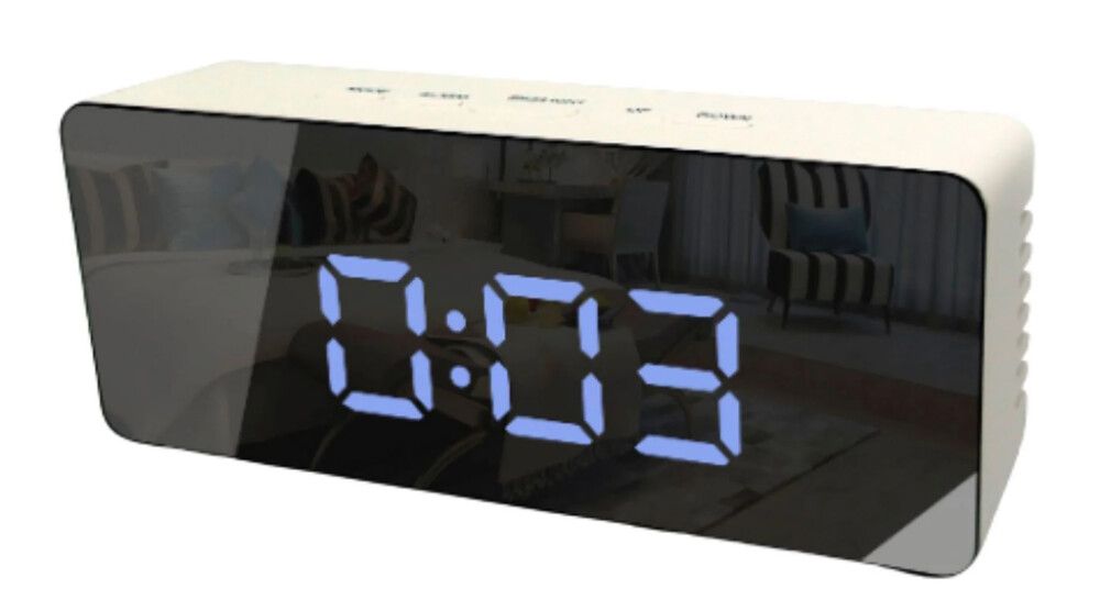 Digitaalinen kelloradio Technoline WT 475 valkoinen 14 x 5,3 cm