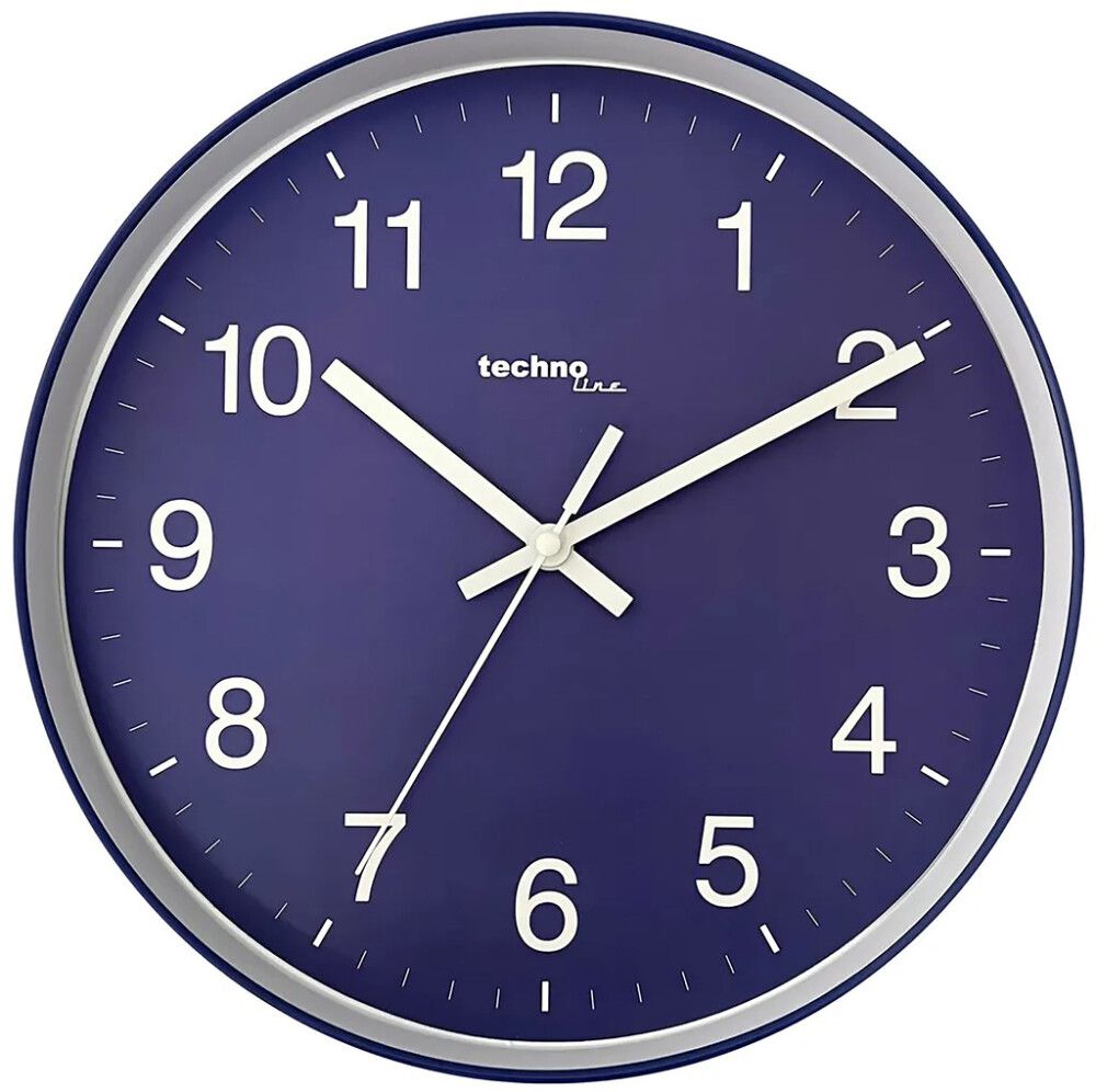 Seinäkello Technoline WT 7520 sininen Ø 25 cm