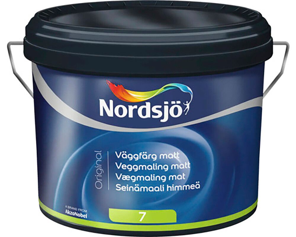 Seinämaali Nordsjö Original 7 Valkoinen 10 l