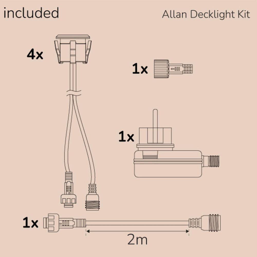 Terassivalosarja Llitt Allan 4-os