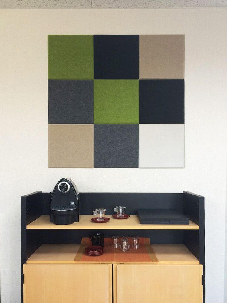 Akustiikkalevy Tummanharmaa 600 x 600 mm