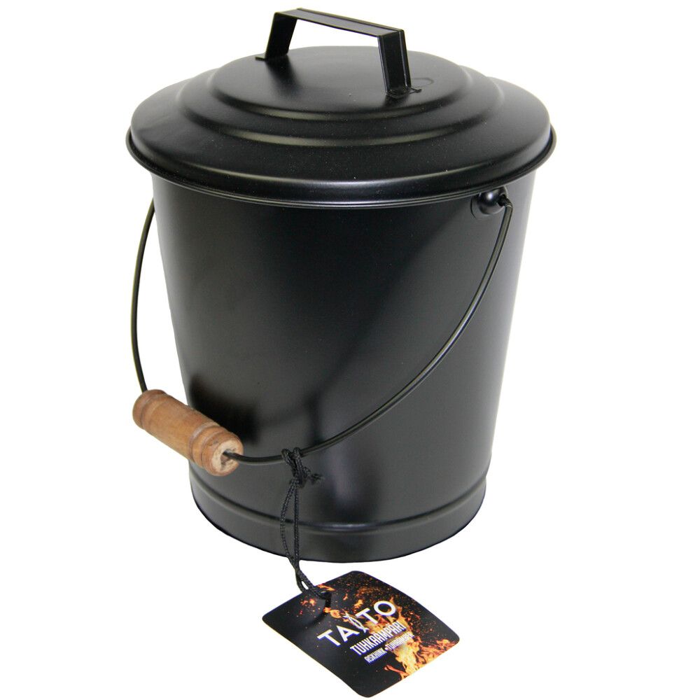 Tuhkaämpäri kannella Taito 7 l