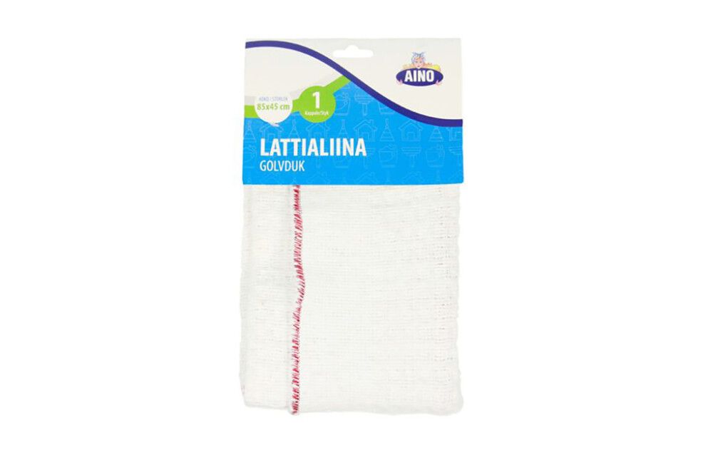Lattialiina Aino Puuvilla