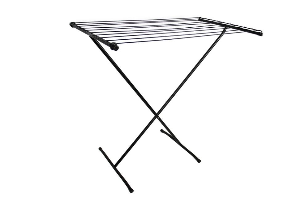 Pyykinkuivausteline Aino 9 m Musta