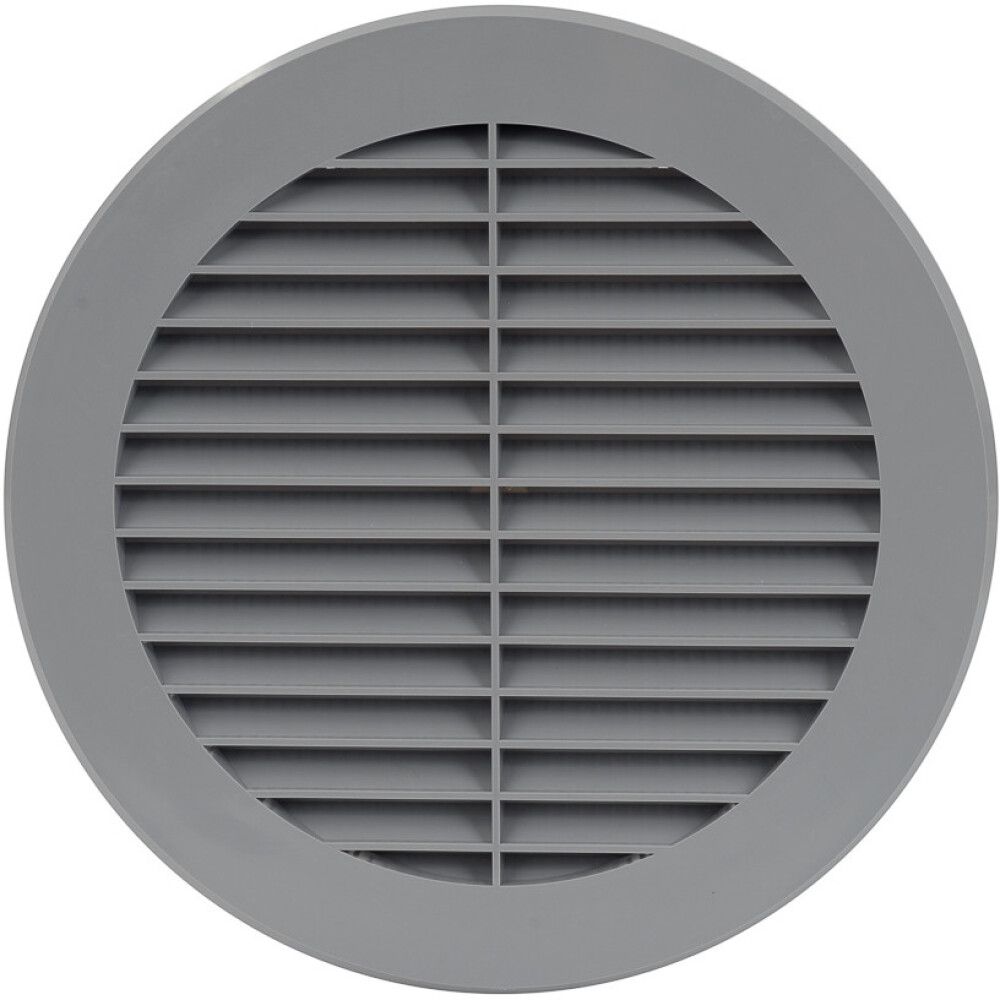 Tuuletusritilä Europlast Harmaa 125 mm