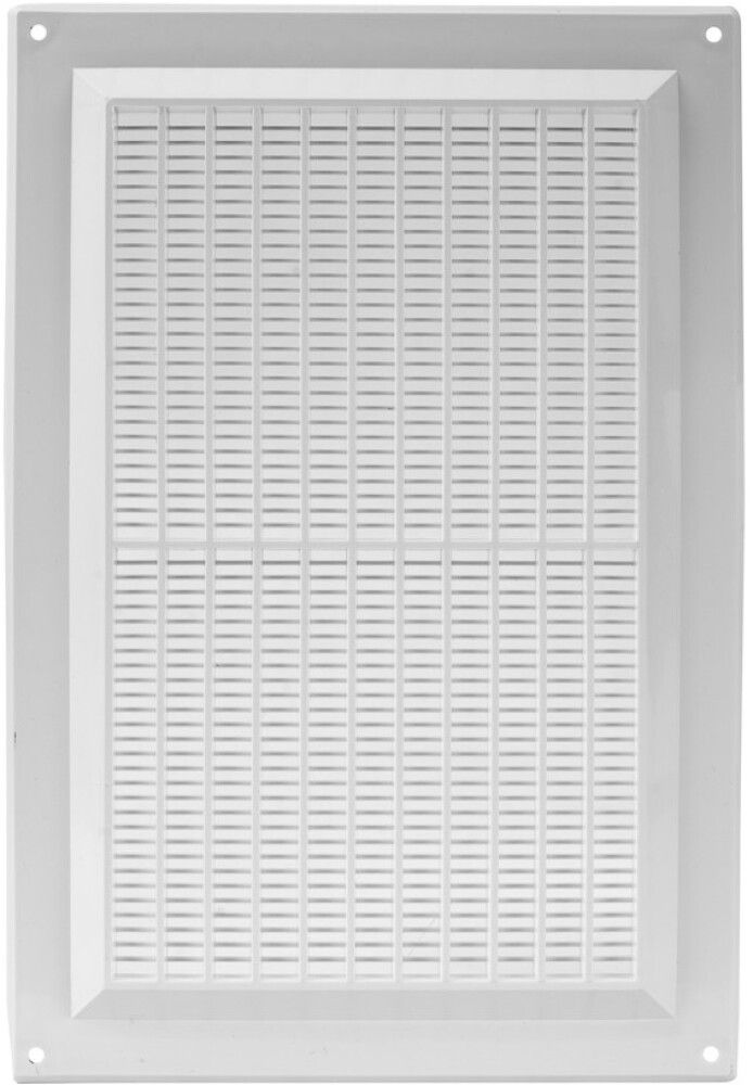 Tuuletusritilä Europlast Valkoinen 170 x 250 mm