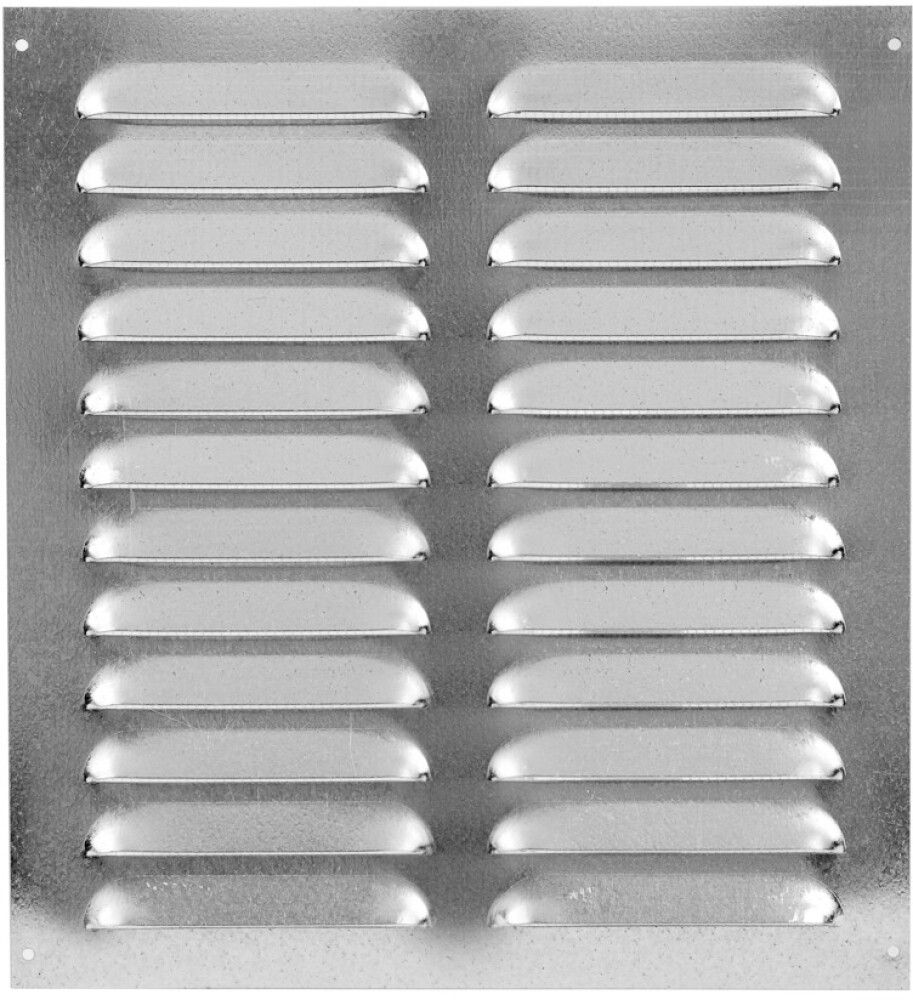 Tuuletusritilä Europlast Galvanoitu 260 x 280 mm