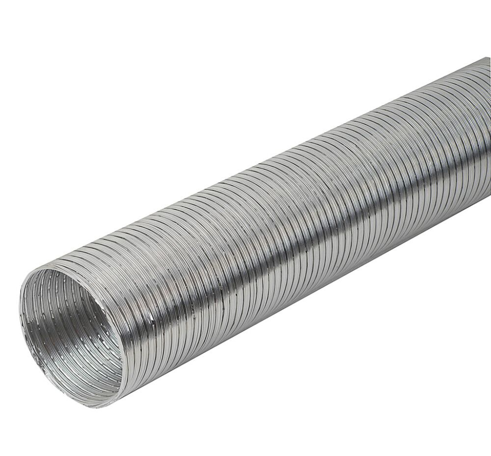 Ilmastointiputki Europlast G120 Alumiini Ø120 mm x 3 m