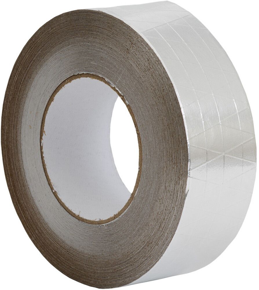 Alumiiniteippi Vahvikkeella Europlast 50 mm x 50 m