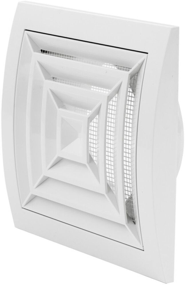 Tuuletusritilä, säädettävä Europlast 148 x 153 Ø 125 mm