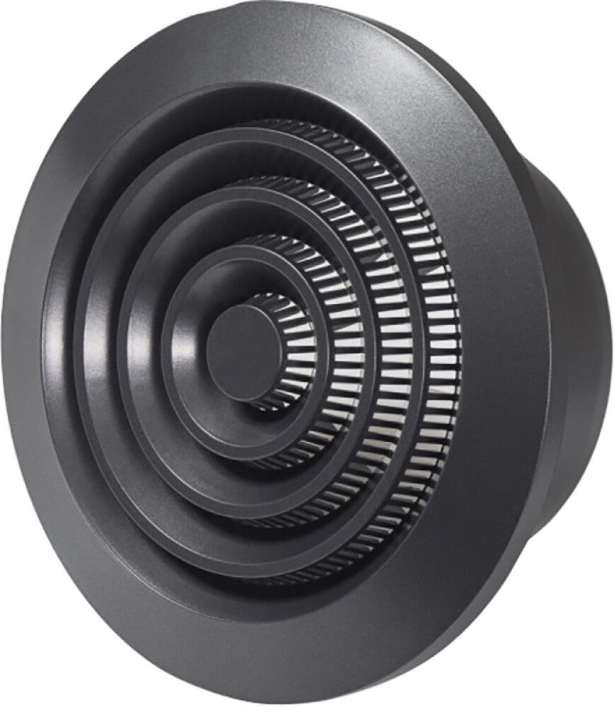 Tuuletusritilä Europlast ⌀100 mm antrasiitti