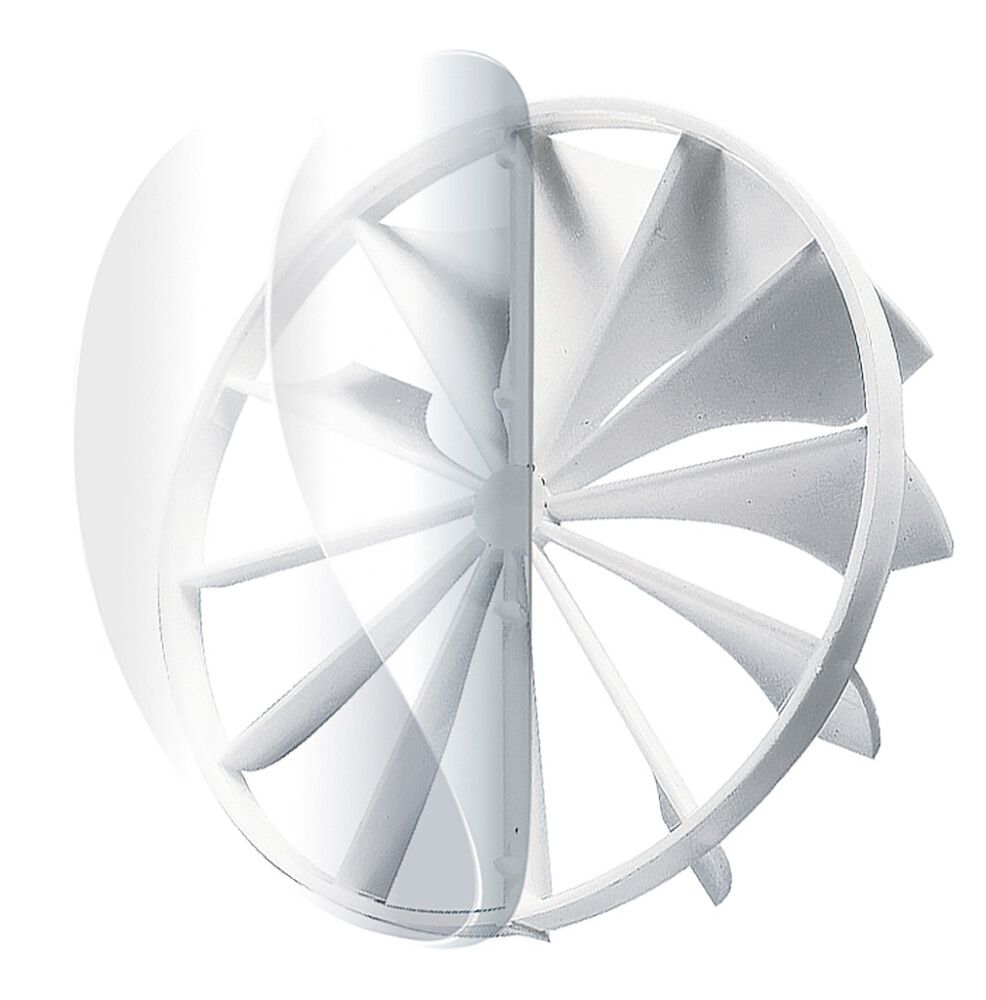 Takavedonestin Europlast EEV100 Valkoinen Ø100 mm