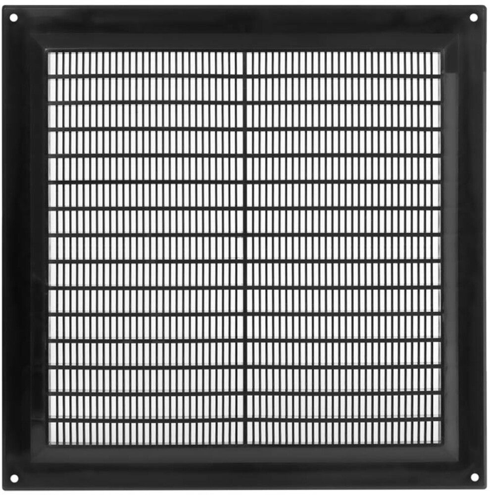 Säleikkö Europlast VR2525M Musta 250 x 250 mm