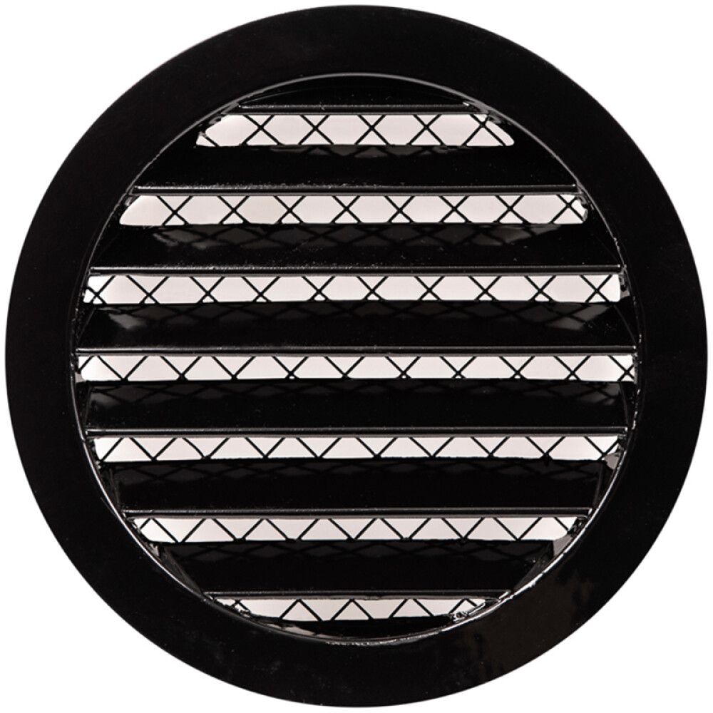 Säleikkö Europlast MRA160M Musta Ø160 mm