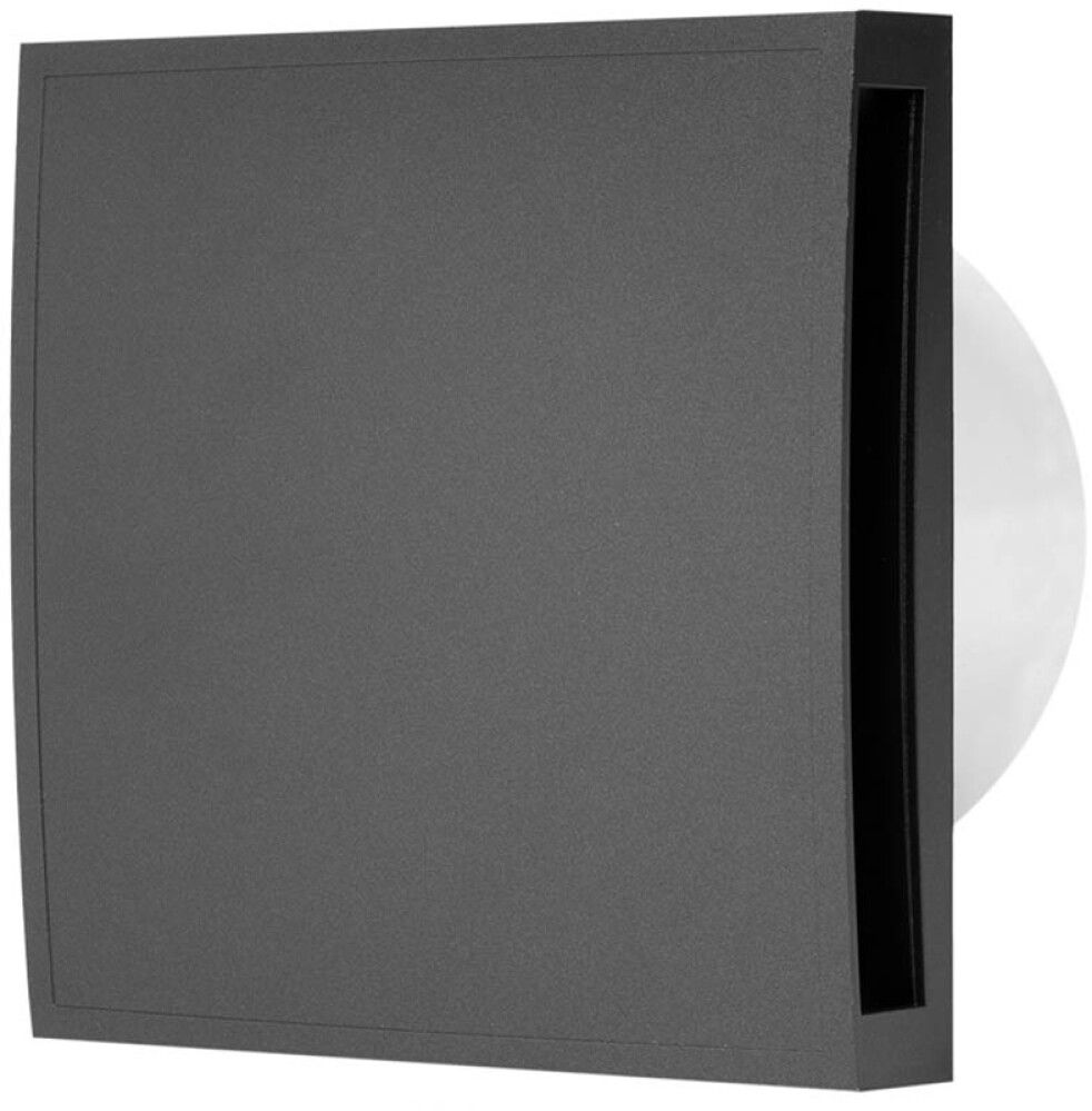 Sähkötuuletin Europlast E-Extra EET100HTA Antrasiitti Ø99 mm