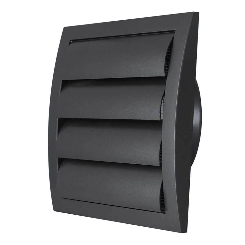 Säleikkö Europlast ND15ZA Antrasiitti 190 x 190 mm Ø149 mm