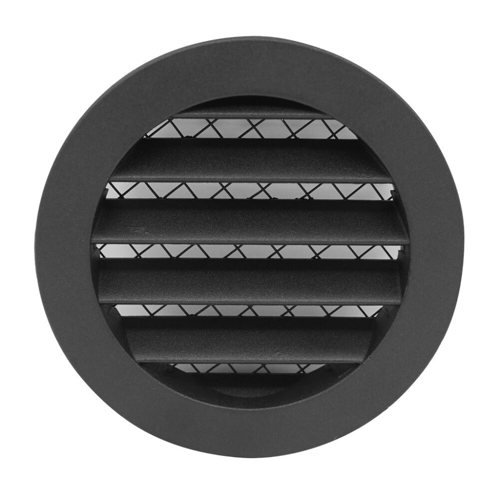 Säleikkö Europlast MRA100A Antrasiitti Ø100 mm