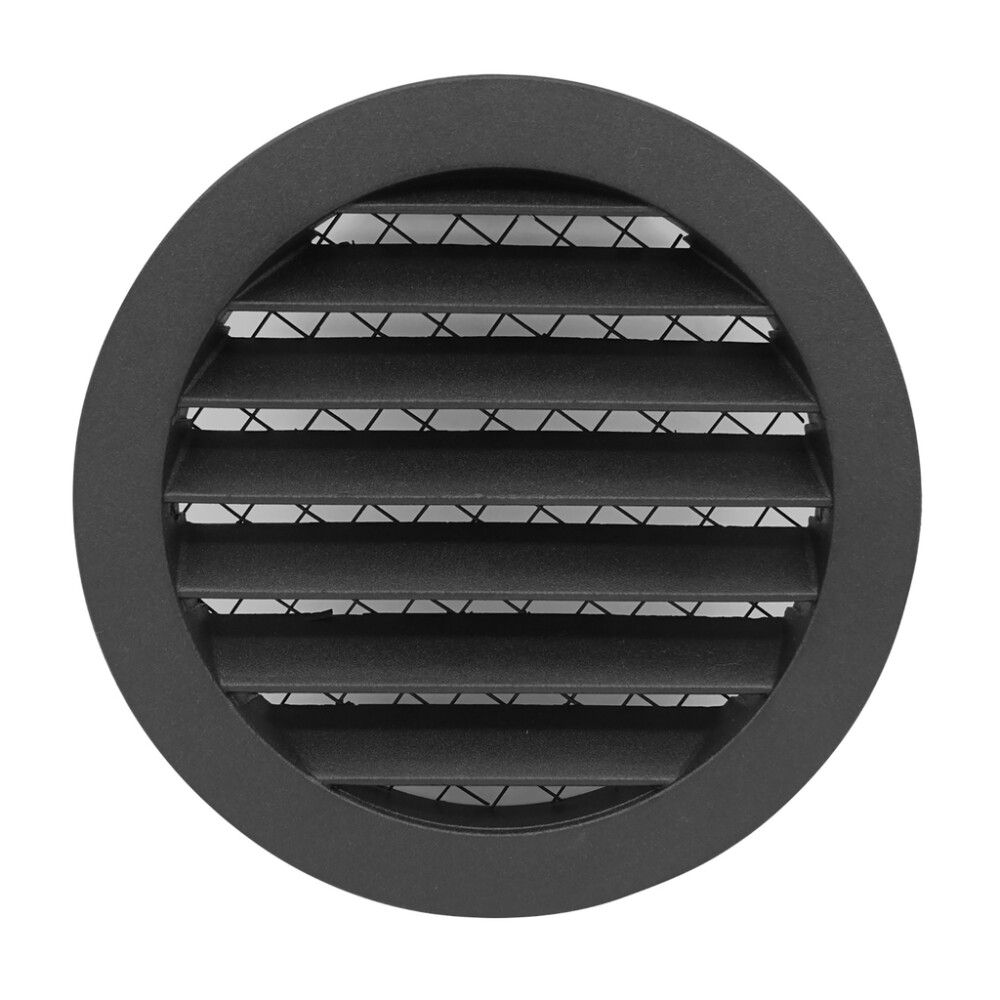 Säleikkö Europlast MRA125A Antrasiitti Ø125 mm