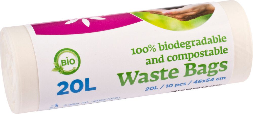 Roskapussi Biojäte 20 l 10 kpl