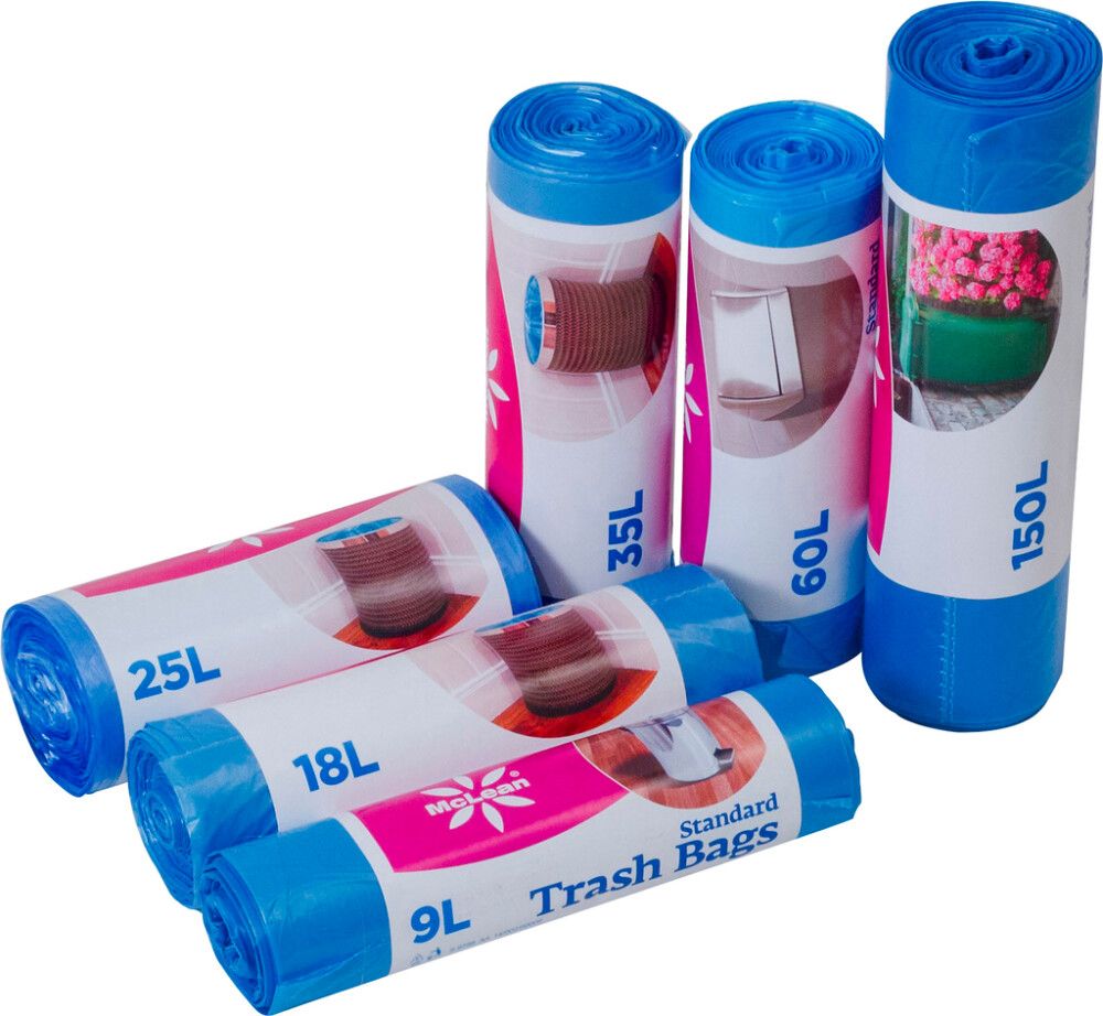 Roskapussi McLean 9 l 50 kpl