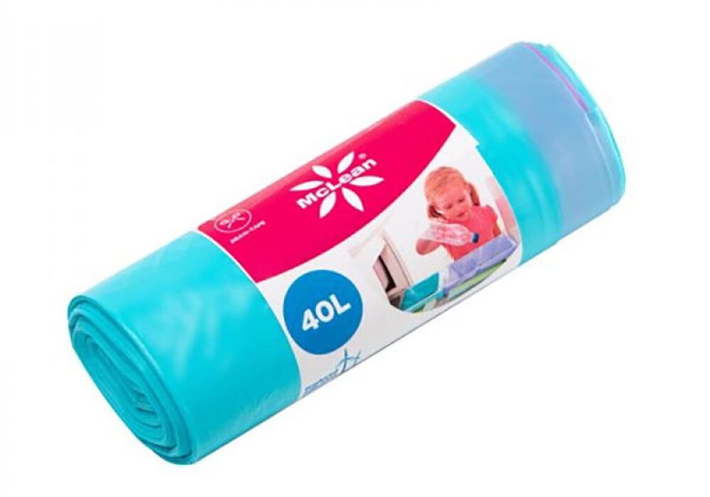 Roskapussi Sulkijalla McLean 15 kpl 40 l