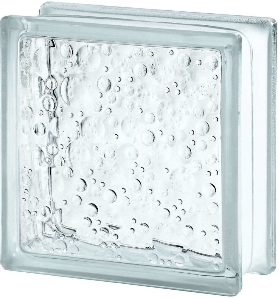 Lasitiili Seves Glassblock Savona 19 x 19 x 8 cm