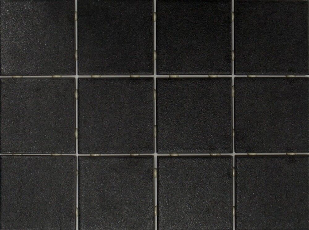 Lattialaatta Tundra Dot musta 10 x 10 cm