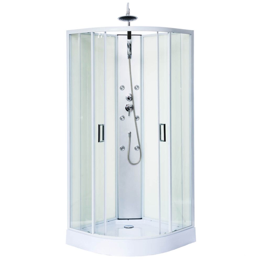 Suihkukaappi Harma White Onyx 85 x 85 cm