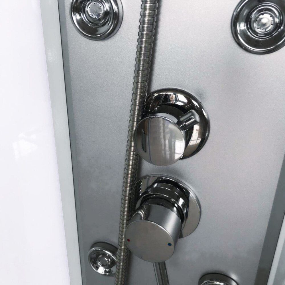 Suihkukaappi Harma White Onyx 85 x 85 cm